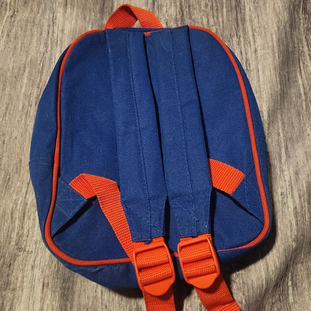 Vintage Disney Winnie the Pooh Mini‎ Backpack Kid School Bag Blue Red